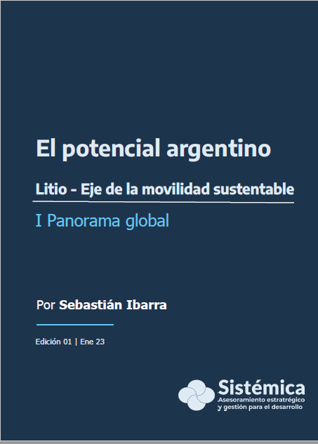 Litio, eje de la movilidad sustentable. Panorama Global