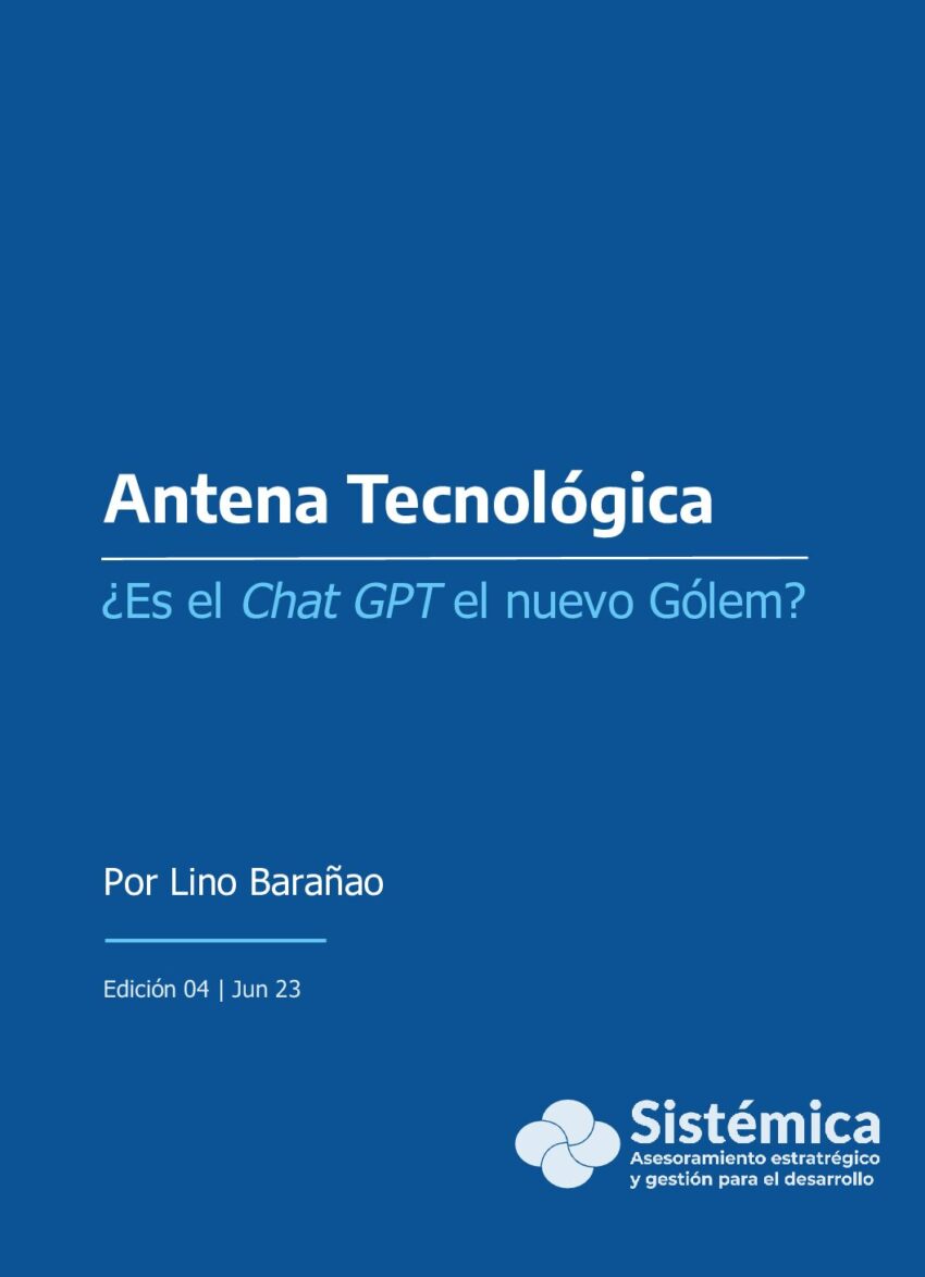 E4 Antena Tecnológica: Chat GTP